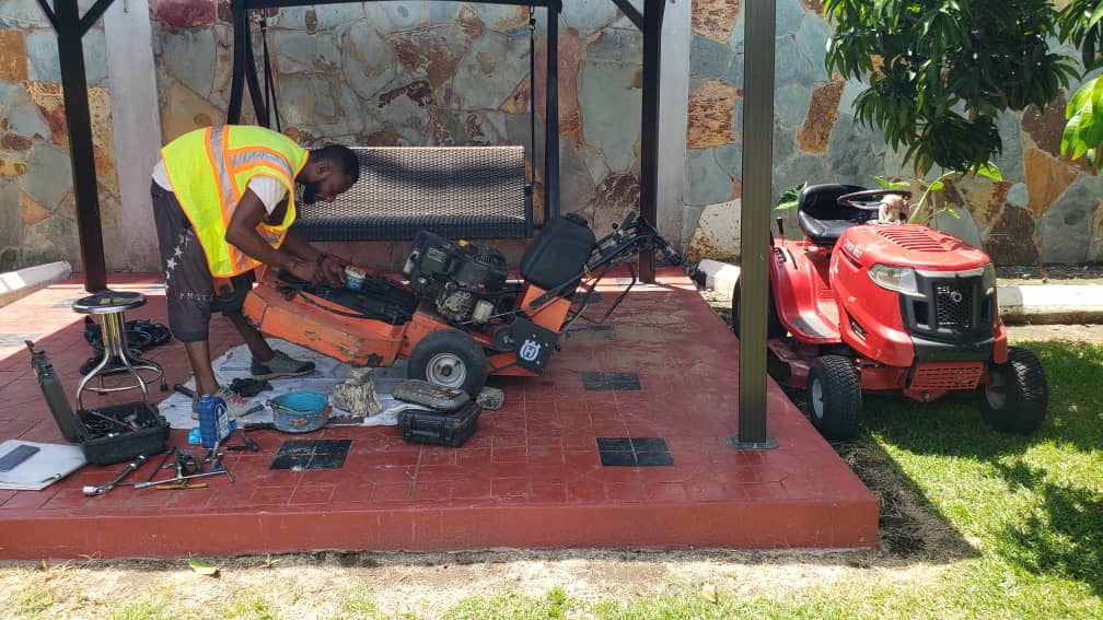Bahati Sana Ltd landscaping and lawn care in Ghana